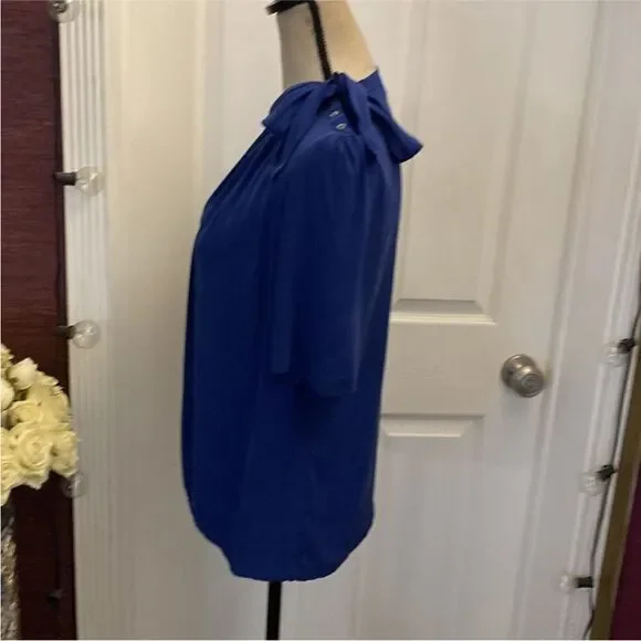 Sandro Elegant Blue Women's Top, S - Picture 4 of 7